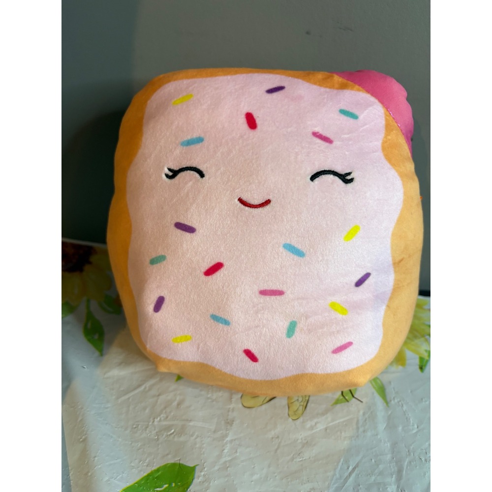 Kellytoy Squishmallow Mo the Pop-Tart Pink Frosted Strawberry Plush 8 Inch